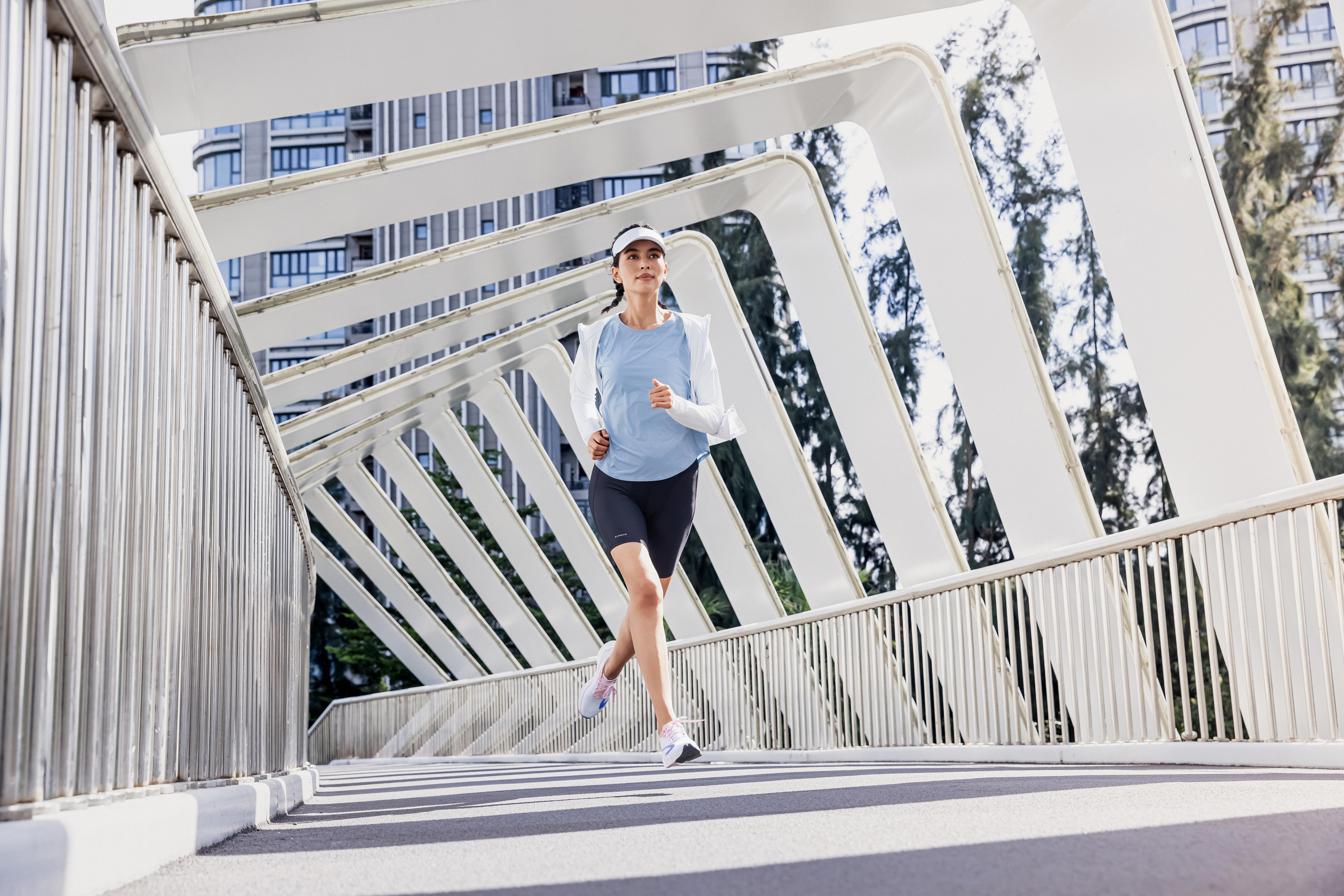 Short running negro para mujer